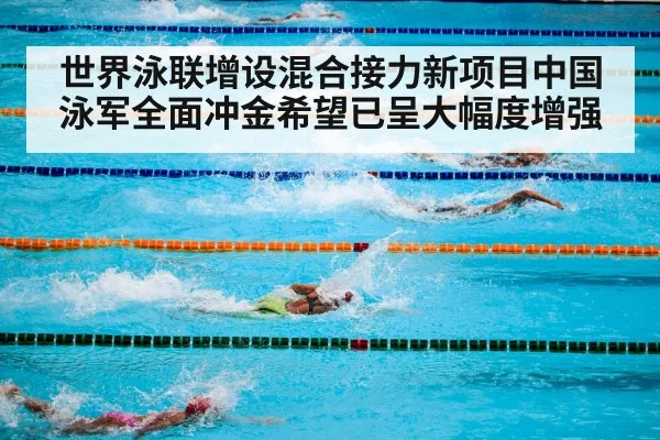 世界泳联增设混合接力新项目中国泳军全面冲金希望已呈大幅度增强